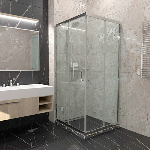 Установка душевого ограждения