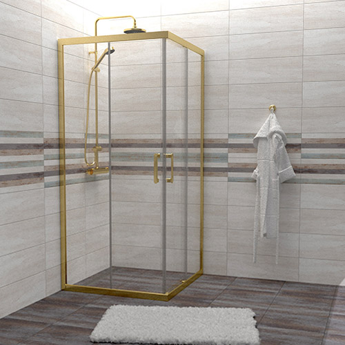 Душевое ограждение в интерьере